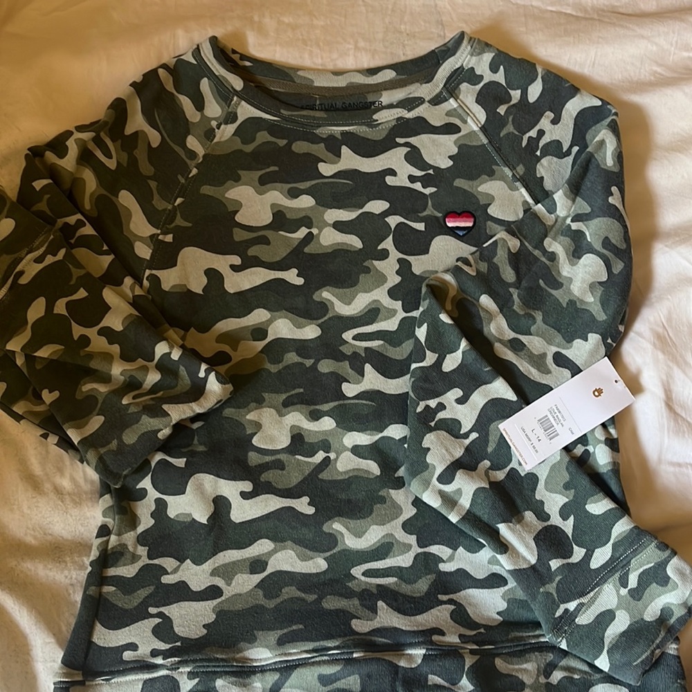 Spiritual Gangster girls Crew Sweat